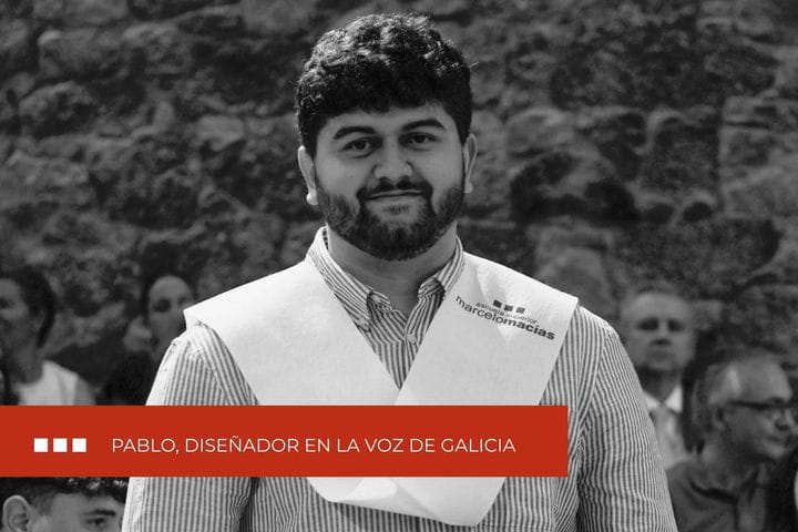 Pablo, Diseñador Gráfico en La Voz de Galicia